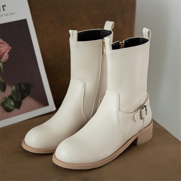 2021 черный бежевый коричневый женщины boots обувь круглый toe низкий каблук up zipper boots casual solid color ladies размер 32-43, Black
2021 черный бежевый коричневый женщины boots обувь круглый toe низкий каблук up zipper boots casual solid color ladies размер 32-43, Black