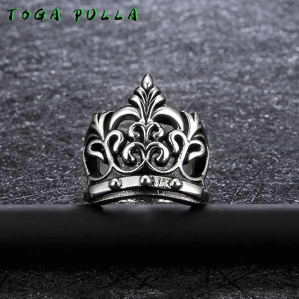 fashion men's signet ring knight templar crown stainless steel rings vintage punk male rings biker band fleur de lis jewelry, Golden;silver
fashion men's signet ring knight templar crown stainless steel rings vintage punk male rings biker band fleur de lis jewelry, Golden;silver