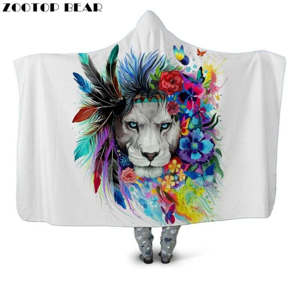 blankets tiger hooded blanket feather 3d print animal fashion wearable cloak flower female quilts bedding soft fleece
blankets tiger hooded blanket feather 3d print animal fashion wearable cloak flower female quilts bedding soft fleece