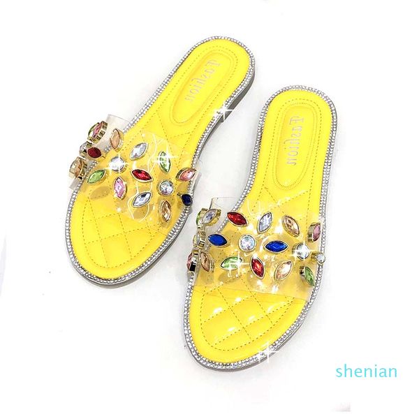 women's summer slides fashion transparent rhinestone sandals outdoor flat bottom casual beach flip flops ladies indoor slippers, Black
women's summer slides fashion transparent rhinestone sandals outdoor flat bottom casual beach flip flops ladies indoor slippers, Black