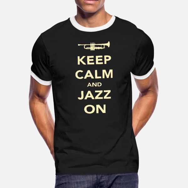 keep calm and jazz on trumpet t shirt men printed 100% cotton round collar natural anti-wrinkle basic spring pattern shirt
keep calm and jazz on trumpet t shirt men printed 100% cotton round collar natural anti-wrinkle basic spring pattern shirt