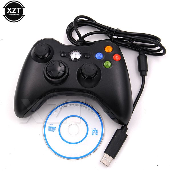 Usb Wired Gamepad Vibration Joystick For Pc Controller For Windows 7 / 8 / 10 Not Xbox 360 Ergonomic Joypad