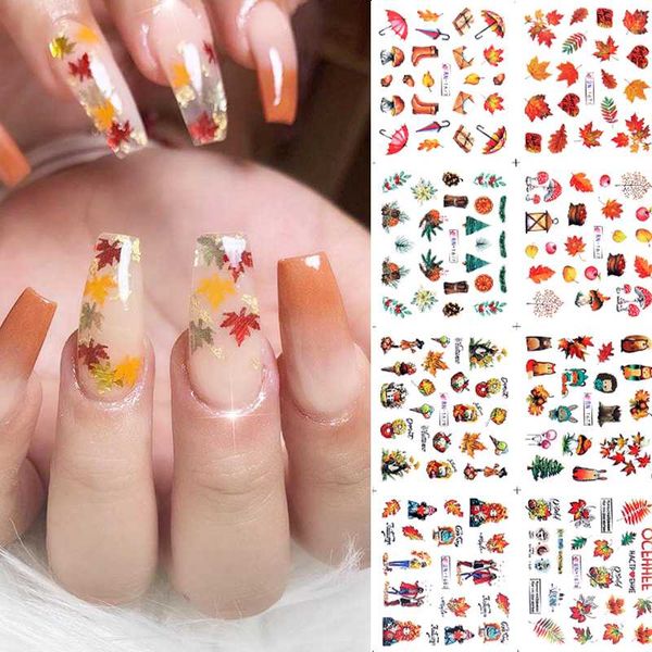 12pcs gold water stickers set autumn nail art transfer decals sliders flower leaves butterfly manicures decoration, Black
12pcs gold water stickers set autumn nail art transfer decals sliders flower leaves butterfly manicures decoration, Black