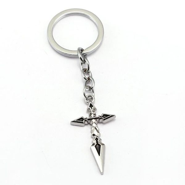 fate night keychain 3 design stay night cross key chain anime key ring holder pendant jewelry, Silver
fate night keychain 3 design stay night cross key chain anime key ring holder pendant jewelry, Silver