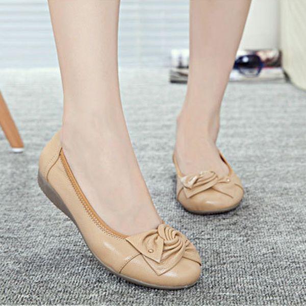 new leather flat shoes women ballet shoes slip on leather women flats size 35-40 #c326, Black
new leather flat shoes women ballet shoes slip on leather women flats size 35-40 #c326, Black