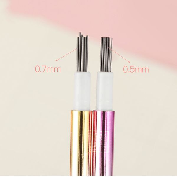 1box 2b lead refill for mechanical pencil school supplies kawaii stationery pencil lead 0.5mm 0.7mm writing accessories, Black;red
1box 2b lead refill for mechanical pencil school supplies kawaii stationery pencil lead 0.5mm 0.7mm writing accessories, Black;red