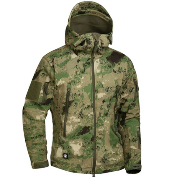 outdoor jackets&hoodies 2021 hunting suits camouflage fleece softshell hiking jacket men army tactical multi-camo male mont windproof, Blue;black
outdoor jackets&hoodies 2021 hunting suits camouflage fleece softshell hiking jacket men army tactical multi-camo male mont windproof, Blue;black