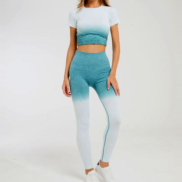 seamless women yoga set gym clothing gradient leggings+cropped shirts workout sport suit women short sleeve fitness set, White;red
seamless women yoga set gym clothing gradient leggings+cropped shirts workout sport suit women short sleeve fitness set, White;red