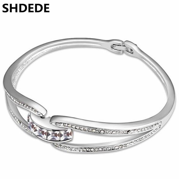 SHDEDE Rhinestone Bracelets Fashion Party Jewelry Crystal from Charm Bangles Friendship Gift Classic Elegant -13696
SHDEDE Rhinestone Bracelets Fashion Party Jewelry Crystal from Charm Bangles Friendship Gift Classic Elegant -13696