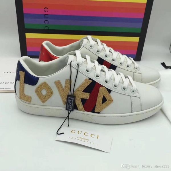 ccc ace embroidered sneaker mens classic bee low-stripe leather sneakers womens casual trainers designer fashion luxury 2018 brand men
ccc ace embroidered sneaker mens classic bee low-stripe leather sneakers womens casual trainers designer fashion luxury 2018 brand men