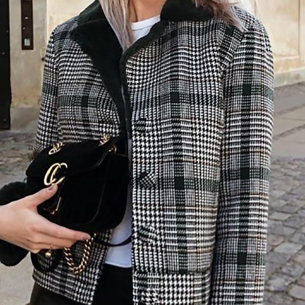 misswim faux fur women 2020 autumn winter turn-down collar plaid warm coat jacket femme fake fur overcoat female party new, Black
misswim faux fur women 2020 autumn winter turn-down collar plaid warm coat jacket femme fake fur overcoat female party new, Black