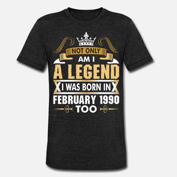 not only am i a legend i was born in february 1990 t shirt men print 100% cotton plus size 3xl letter comfortable spring autumn formal shirt, White;black
not only am i a legend i was born in february 1990 t shirt men print 100% cotton plus size 3xl letter comfortable spring autumn formal shirt, White;black