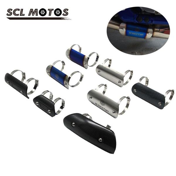 scl motos 1pc universal motorcycle exhaust middle mid link pipe protector heat shield cover for tmax530 cb400 motorbike part
scl motos 1pc universal motorcycle exhaust middle mid link pipe protector heat shield cover for tmax530 cb400 motorbike part