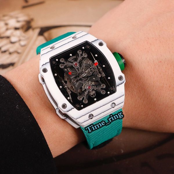 version rm27-01 skeleton dial ntpt carbon fiber case automatic mechanical movement rm27-01 mens watch green nylon strap sport watches, Slivery;brown
version rm27-01 skeleton dial ntpt carbon fiber case automatic mechanical movement rm27-01 mens watch green nylon strap sport watches, Slivery;brown