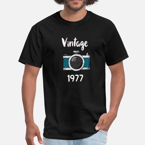 vintage 1977 t shirt men character 100% cotton euro size s-3xl vintage fit funny summer formal shirt
vintage 1977 t shirt men character 100% cotton euro size s-3xl vintage fit funny summer formal shirt