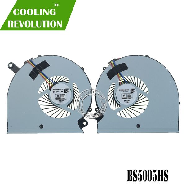 new cooling fan for gigabyte rp64w rp65w aero 15 15x 15 x9 15w bs505hs-u2m cpu+gpu cooling fan
new cooling fan for gigabyte rp64w rp65w aero 15 15x 15 x9 15w bs505hs-u2m cpu+gpu cooling fan