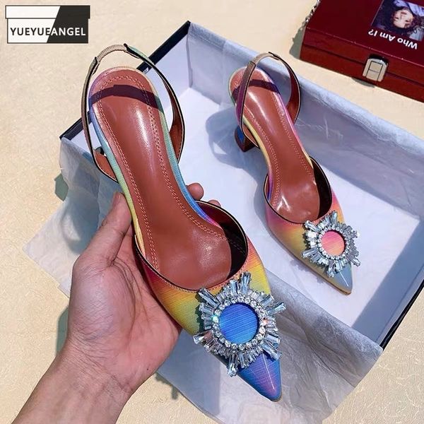 fashion high heels office ladies elegant pointed toe leather sandal slip on mules shoes summer female diamonds luxury sandals, Black
fashion high heels office ladies elegant pointed toe leather sandal slip on mules shoes summer female diamonds luxury sandals, Black