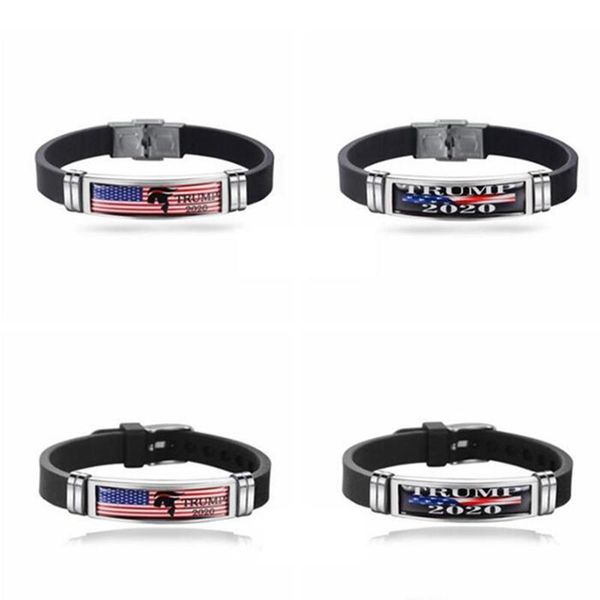 2020 trump bracelet keep america great again wristband stainless steel silicone bracelets wristbands party favor iia142 
2020 trump bracelet keep america great again wristband stainless steel silicone bracelets wristbands party favor iia142