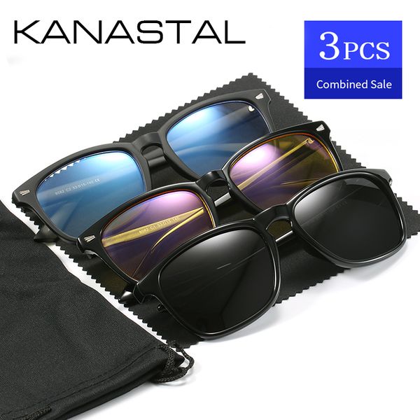 3 packs men sunglasses polarized women night vision driving glasses anti blue rays computer glasses bundle of 3 uv400, White;black
3 packs men sunglasses polarized women night vision driving glasses anti blue rays computer glasses bundle of 3 uv400, White;black