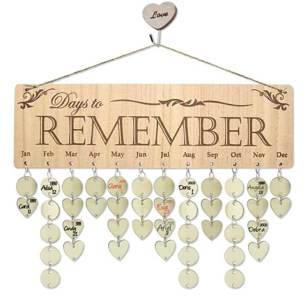 advent calendars wooden birthday reminder board birch plaque sign family friends diy hanging calendar date mark home decorations
advent calendars wooden birthday reminder board birch plaque sign family friends diy hanging calendar date mark home decorations