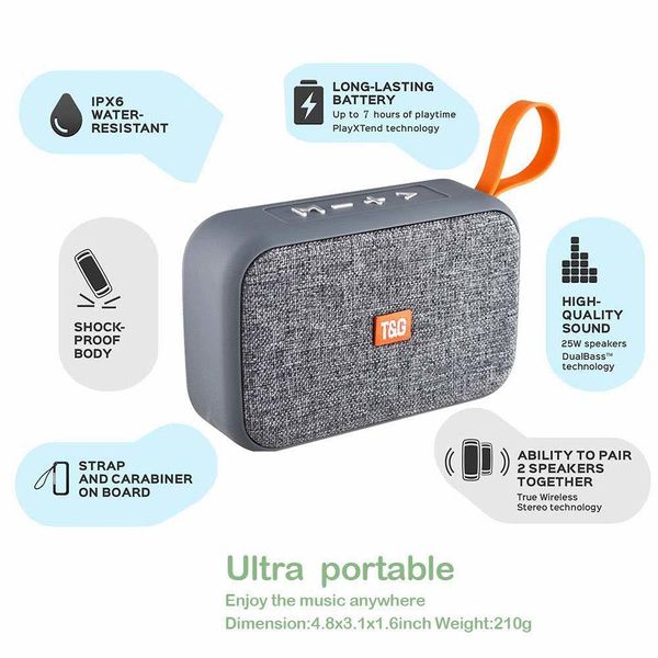 оригинальная марка tg506 динамика портативного bluetooth speaker wireless sound tf поддержка карты бар открытого hifi сабвуфер fm-радио aux
оригинальная марка tg506 динамика портативного bluetooth speaker wireless sound tf поддержка карты бар открытого hifi сабвуфер fm-радио aux
