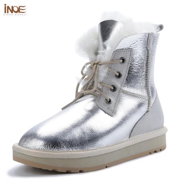 boots inoe women short ankle casual winter sheepskin leather shearling wool fur lined snow for warm shoes waterproof, Black
boots inoe women short ankle casual winter sheepskin leather shearling wool fur lined snow for warm shoes waterproof, Black