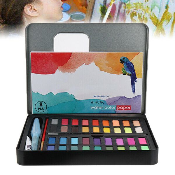 wholesale professional 36 watercolour paint set brush artist painting pens water colour
wholesale professional 36 watercolour paint set brush artist painting pens water colour