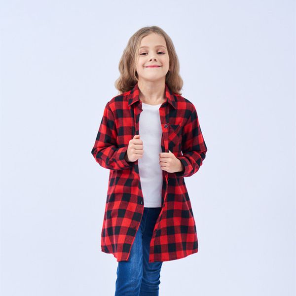 Girls Blouses Casual Plaid Flannel Long Style Children blouses Clothing Fit for 3-12 Year wear
Girls Blouses Casual Plaid Flannel Long Style Children blouses Clothing Fit for 3-12 Year wear