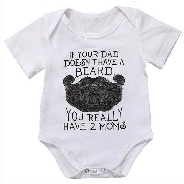 2018 newbon baby boy girl bodysuit short sleeve white beard jumpsuit letters clothes casual summer outfits ss, Blue
2018 newbon baby boy girl bodysuit short sleeve white beard jumpsuit letters clothes casual summer outfits ss, Blue