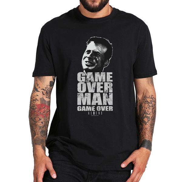 aliens t shirt movie bill paxton game over man tshirt 100% cotton eu size crew neck short sleeve tee
aliens t shirt movie bill paxton game over man tshirt 100% cotton eu size crew neck short sleeve tee