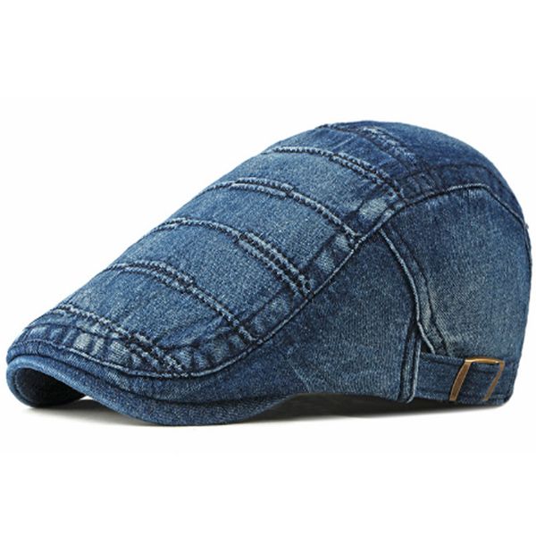 berets summer men's cowboy hats women's fashion solid colors outdoor adjustable washed caps casual design sun wholesale, Blue;gray
berets summer men's cowboy hats women's fashion solid colors outdoor adjustable washed caps casual design sun wholesale, Blue;gray
