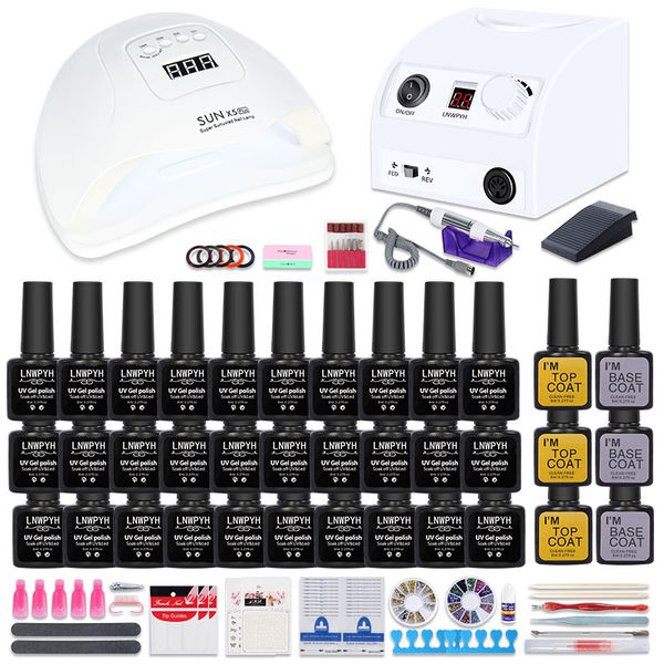 nail art kits 54w lamp with 30/20/10 colors gel polish set manicure drying acrylic kit drill machin
nail art kits 54w lamp with 30/20/10 colors gel polish set manicure drying acrylic kit drill machin