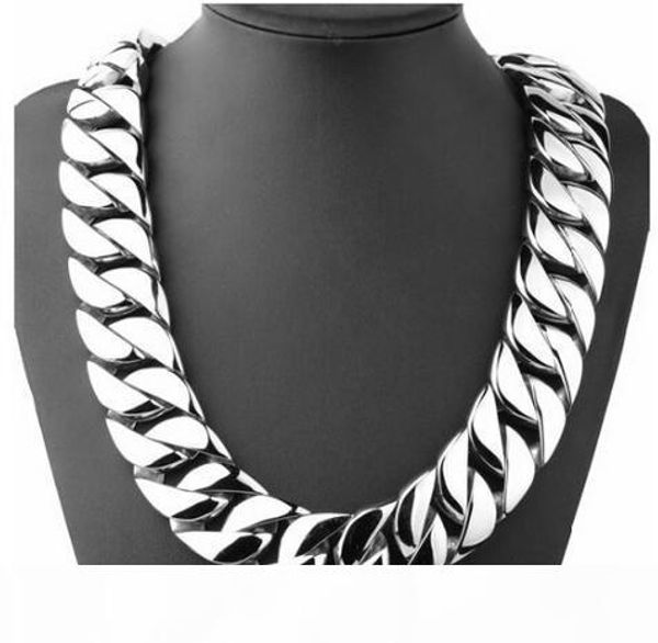 72cm 31mm super heavy thick silver flat round curban curb chain titanium steel link necklace mens boys chain 316l stainless steel necklace
72cm 31mm super heavy thick silver flat round curban curb chain titanium steel link necklace mens boys chain 316l stainless steel necklace