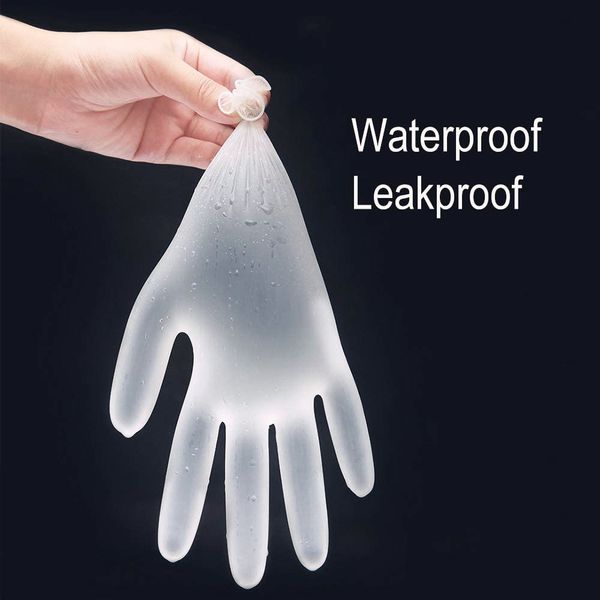 100 pcs food grade disposable gloves PVC gloves box plastic thickened transparent S M L XL 4 size disposable gloves
100 pcs food grade disposable gloves PVC gloves box plastic thickened transparent S M L XL 4 size disposable gloves