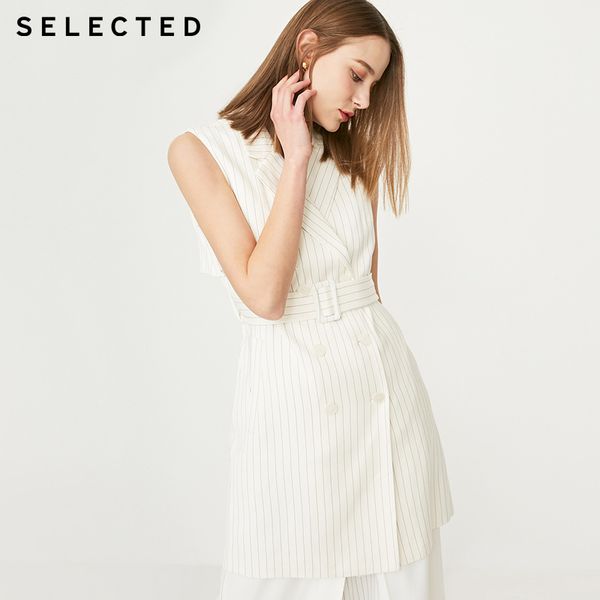 selected women's mid-length striped elasticized waistcoat |419221502, Tan;black
selected women's mid-length striped elasticized waistcoat |419221502, Tan;black