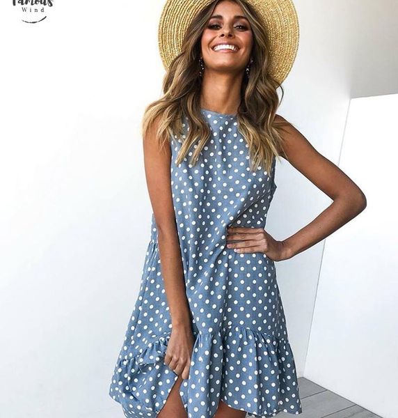 sleeveless ruffles dot print dress women 2020 new summer casual loose dress plus size thin o neck mini beach dress female clothing, Black;gray
sleeveless ruffles dot print dress women 2020 new summer casual loose dress plus size thin o neck mini beach dress female clothing, Black;gray