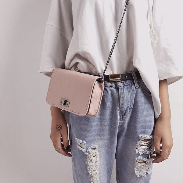 fashion retro women's small bag pu leather shoulder bag solid color lock chain messenger
fashion retro women's small bag pu leather shoulder bag solid color lock chain messenger