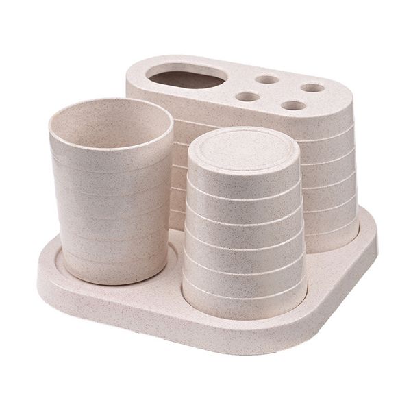 with base clean bathroom wheat straw double cups home toothbrush holder set
with base clean bathroom wheat straw double cups home toothbrush holder set