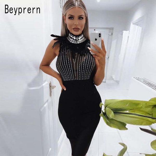 beyprern glam black feathers patchwork crystal bandage dress summer womens mesh embellished bodycon party dress clubwears, Black;gray
beyprern glam black feathers patchwork crystal bandage dress summer womens mesh embellished bodycon party dress clubwears, Black;gray