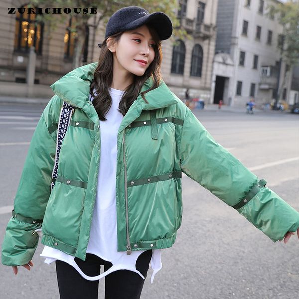 zurichouse winter down jacket women short warm thick down parka 2020 fashion metal design glossy windproof coat, Black
zurichouse winter down jacket women short warm thick down parka 2020 fashion metal design glossy windproof coat, Black