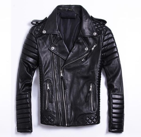 plus size brand soft sheepskin leather coat for man,men's genuine leather jacket.fashion slim motor style, Black;white
plus size brand soft sheepskin leather coat for man,men's genuine leather jacket.fashion slim motor style, Black;white