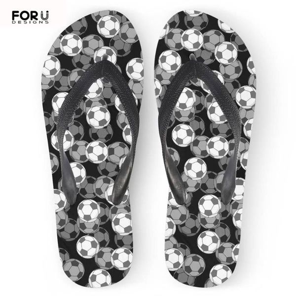 forudesigns soccer pattern home slippers for women casual flats summer flip flops fashion bottom rubber ladies flipflops sandals, Black
forudesigns soccer pattern home slippers for women casual flats summer flip flops fashion bottom rubber ladies flipflops sandals, Black