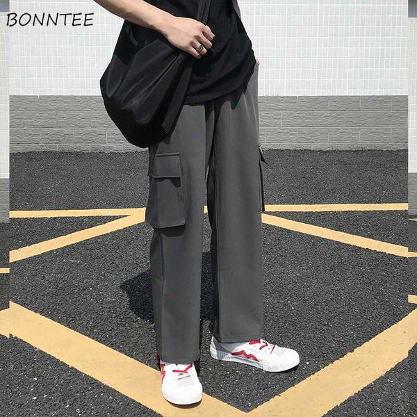 men's pants casual men pockets plus size 3xl wide leg elastic waist mens loose harajuku ulzzang korean style streetwear fashion chic, Black
men's pants casual men pockets plus size 3xl wide leg elastic waist mens loose harajuku ulzzang korean style streetwear fashion chic, Black