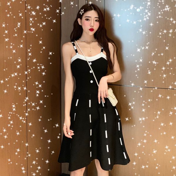 casual dresses patchwork camis midi girls slim stretchy knitting fit and flare tank dress for woman 2021 summer, Black;gray
casual dresses patchwork camis midi girls slim stretchy knitting fit and flare tank dress for woman 2021 summer, Black;gray