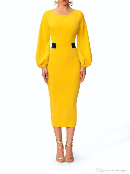 color vintage dresses fashion crew neck ladies panelled column dresses designer lantern sleeve dresses women elegant sweet, White;black
color vintage dresses fashion crew neck ladies panelled column dresses designer lantern sleeve dresses women elegant sweet, White;black