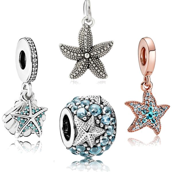 summer starfish pendant charms adapting original pandora bracelet & necklace accessories fashion jewelry for women gift crystal bead, Bronze;silver
summer starfish pendant charms adapting original pandora bracelet & necklace accessories fashion jewelry for women gift crystal bead, Bronze;silver