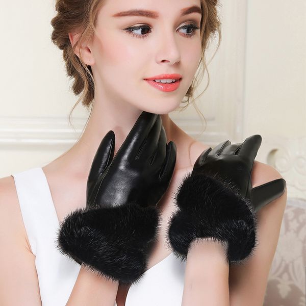 five fingers gloves winter women genuine leather sheepskin touch screen warm female plus plush thick cuffs inside cycling j12, Blue;gray
five fingers gloves winter women genuine leather sheepskin touch screen warm female plus plush thick cuffs inside cycling j12, Blue;gray