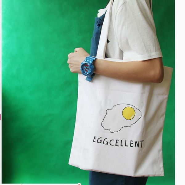south korea ulzzang poached egg omelet childlike cartoon harajuku shoulder bag handbag canvas reusable shopping bag
south korea ulzzang poached egg omelet childlike cartoon harajuku shoulder bag handbag canvas reusable shopping bag
