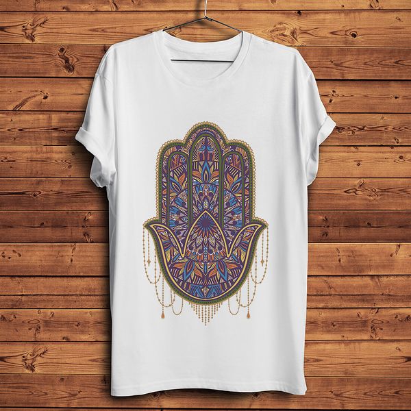 bohemian style arabian hamsa hand t shirt men new white casual homme cool fatima hamesh hand t-shirt unisex
bohemian style arabian hamsa hand t shirt men new white casual homme cool fatima hamesh hand t-shirt unisex