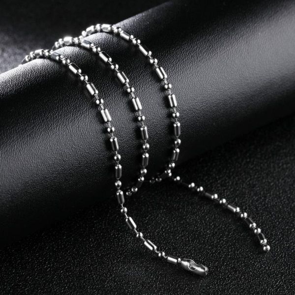 мода ювелирных изделий из бамбука ссылка цепи ожерелье 2.0-2.4mm широкие цепи нержавеющей стали для подвески колье аксессуаров, Silver
мода ювелирных изделий из бамбука ссылка цепи ожерелье 2.0-2.4mm широкие цепи нержавеющей стали для подвески колье аксессуаров, Silver